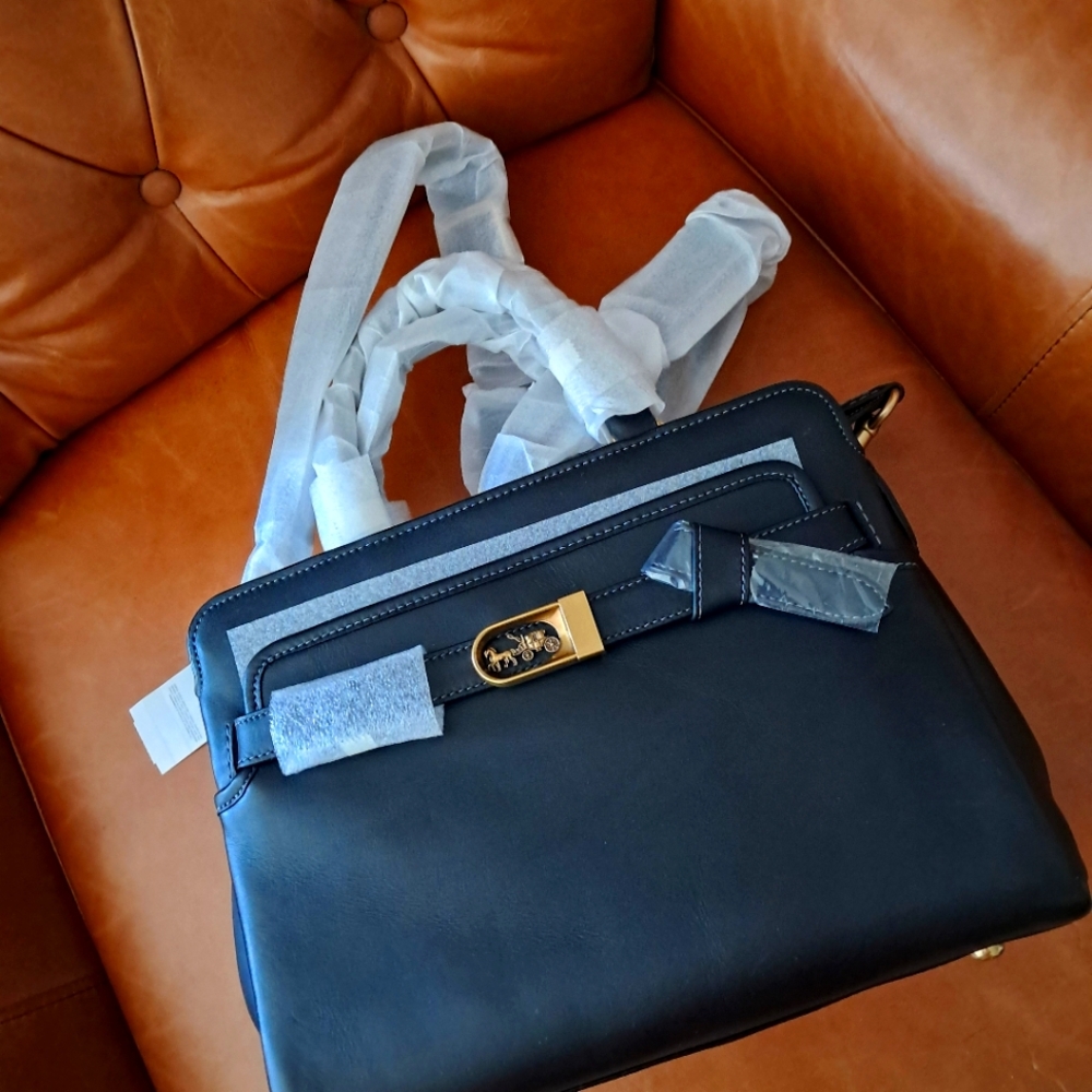 NWT Coach Tate Carryall 29 Black - Picture 4 of 16